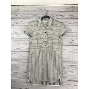 People Tree Organic Cotton Handwoven Dress Size 10